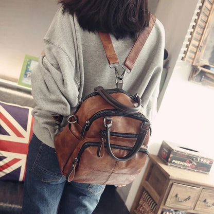 Women Leather Shoulder Bag Handbags Messenger Top-handle Bags Travel