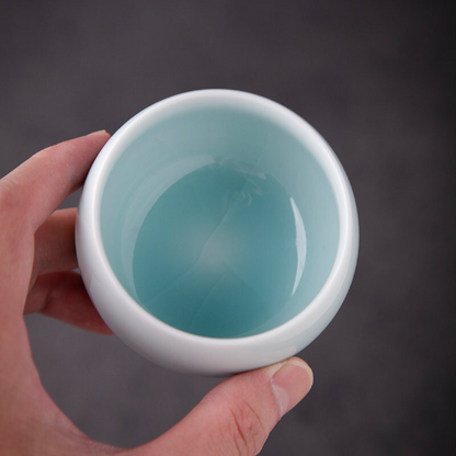 Unique Ceramic Teacup Chinese Kung Fu Cup 130ml
