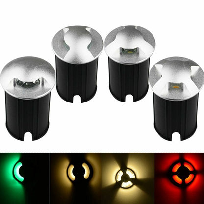 Outdoor Lighting IP67 DC12V 3W Garden Yard Step Stairs Floor Deck LED Recessed