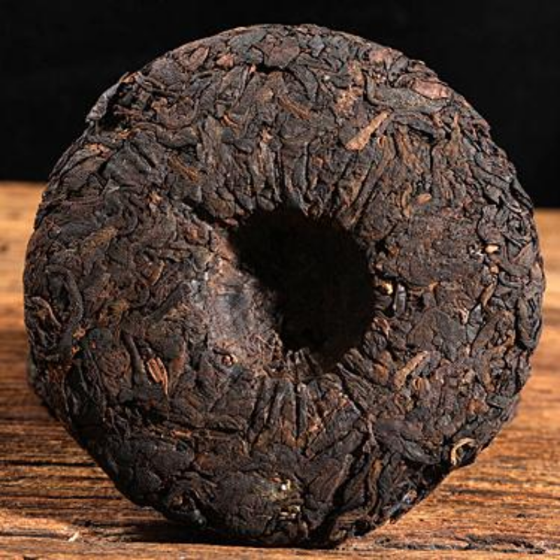 Yunnan Puerh Ripe Tea Small Cake Qingyun Pu-erh Cooked Tea Cake Pu'er Black Tea