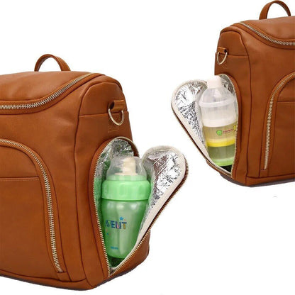 Nappy Bckpack+Changing Pad+Stroller Straps+Insulation bag+Cosmetic bag