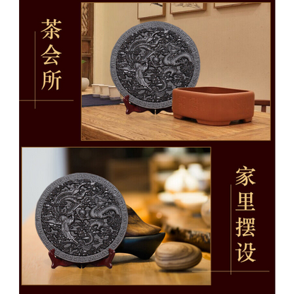 Dragon & Phenix Da Hong Pao Tea Cake Big Red Robe Tea Wuyi Oolong Tea 500g/1.1LB