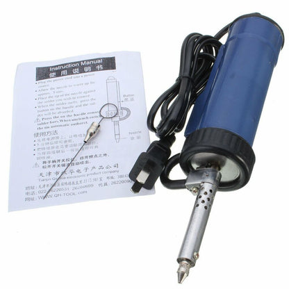 Solder Sucker AC 30W 50Hz Full Automatic Electric Vacuum Desoldering Pump Gun A+