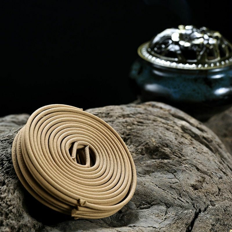 4 Hour Incense Coil Tibetan Sandalwood Wormwood Jasmine Home Aromatic Fragrances