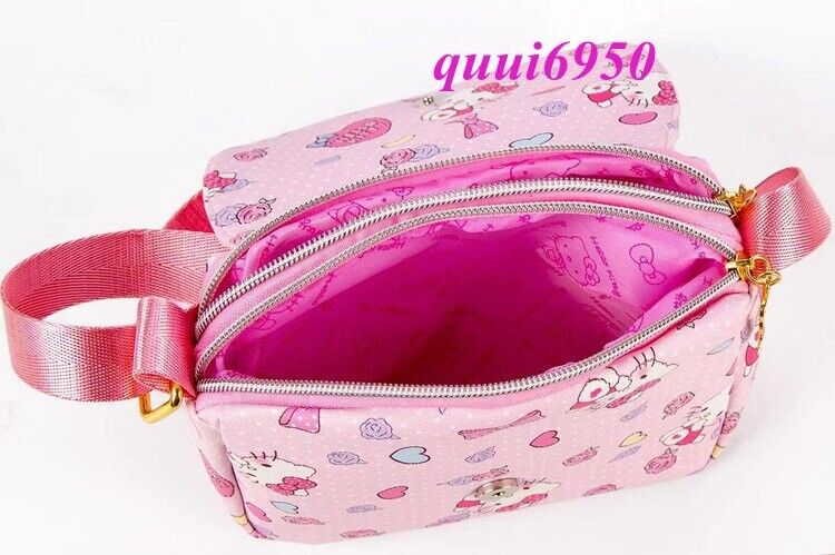 Girl Gift Kuromi My Melody Cinnamoroll Hello Kitty Crossbody Shoulder Bag Zipper