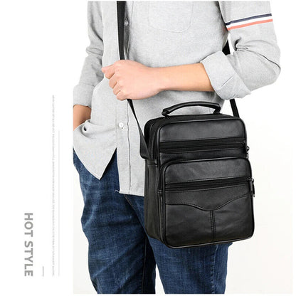 Men Shoulder Bags Genuine Leather Crossbody Handbags Bags Men