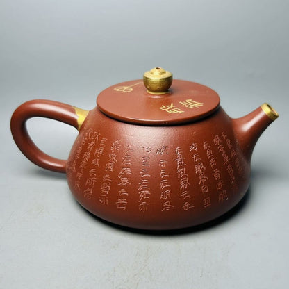 Vintage Chinese Yixing Purple Clay Teapot Zisha Ceremony Teaware Collection Rare