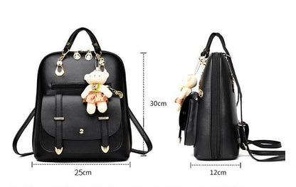 Womens Ladies Backpack Handbag Shoulder Travel School Bags Girl Rucksack Satchel