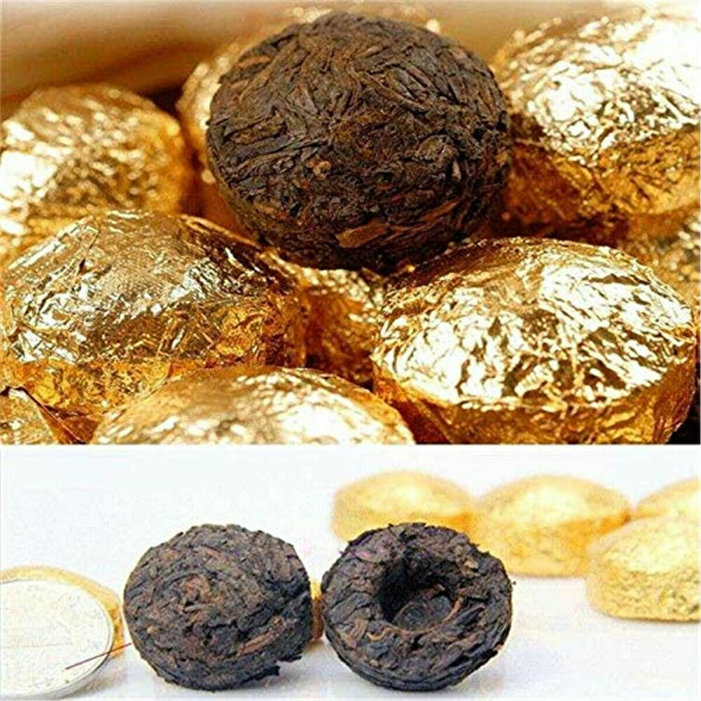 Mini Tuocha Tin Packaging Black Tea Natural Puerh Tea Gifts Chinese Slimming Tea