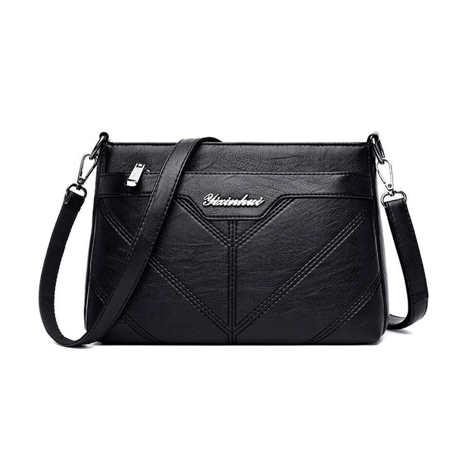 PU Leather Shoulder Bags Women Small Handbag Female Travel Crossbody Bag