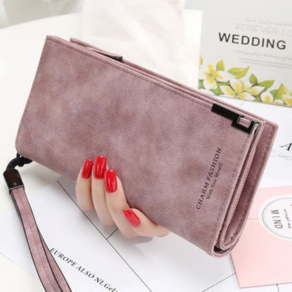 Wallet Fashion Wristlet Handbag Money Bag Zipper Coin Purse Card Holder Clutch