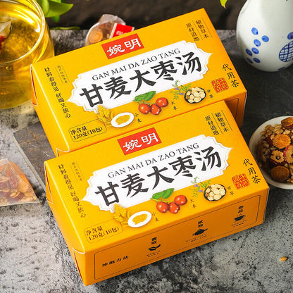 婉明 Ganmai Jujube Soup Barley Tea Volume Pack No Boil Brewing