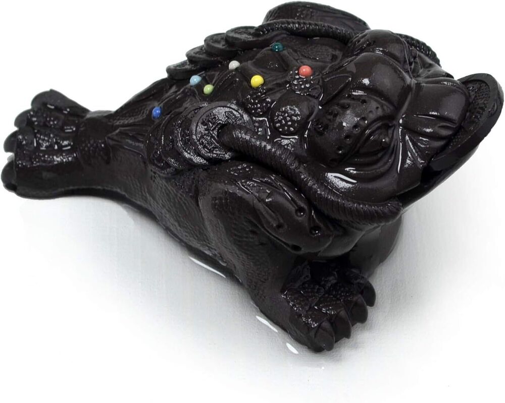 Toad Offers Handmade Zisha Clay KungFu Tea Tray Lovers Prosperity Good Luck