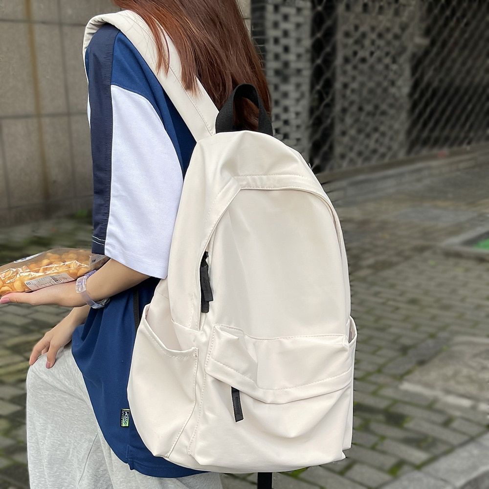Travel Laptop Bag Student Waterproof Backpack School College 32*14*45CM Blue Red