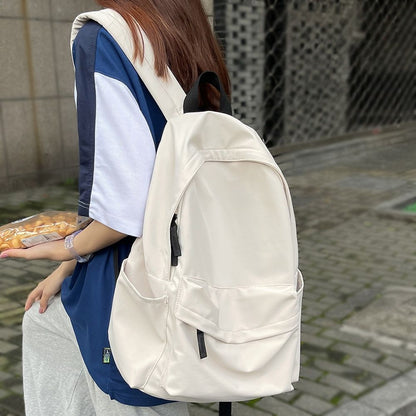 Travel Laptop Bag Student Waterproof Backpack School College 32*14*45CM Blue Red