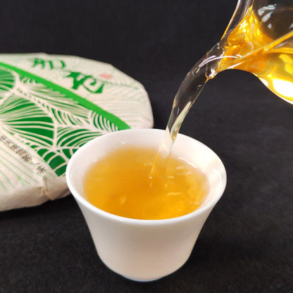 357g YIWU Tea Cake Pu'er Tea Yunnan Tea Cake 普洱茶 357克云南茶饼 易武茶饼