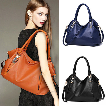 Women Faux Leather Shoulder Bag Tote Purse Messenger Handbags Crossbody Satchel
