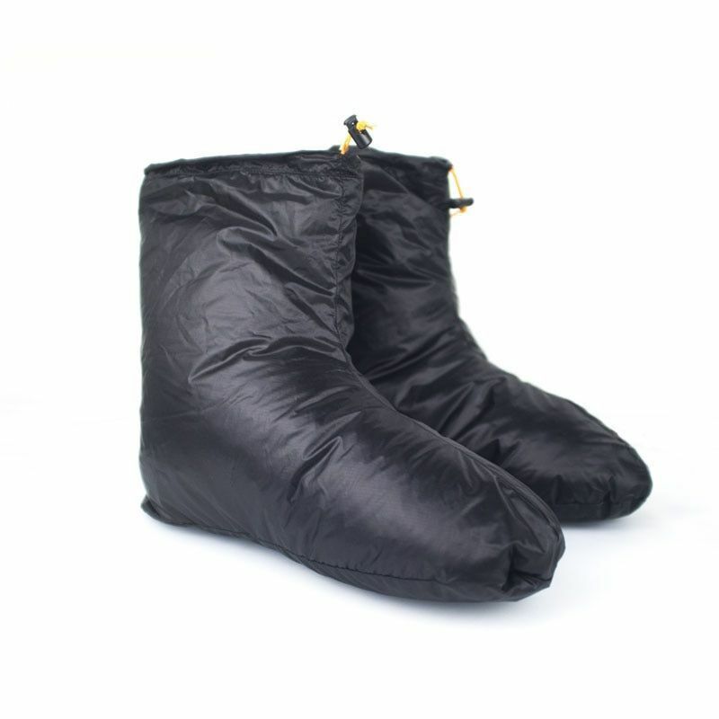 Water Resistant Slippers Thermal Accessory Goose Down Outdoor Camping Socks Warm