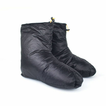 Water Resistant Slippers Thermal Accessory Goose Down Outdoor Camping Socks Warm