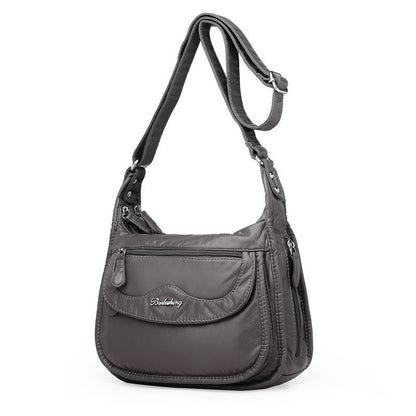 Fashion Women Shoulder Bag Synthetic Leather Crossbody Bag Totes Soft Purse 1 PC