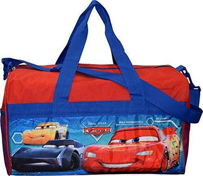 Cars 18" Duffel Bag Standard Large, Red-Blue