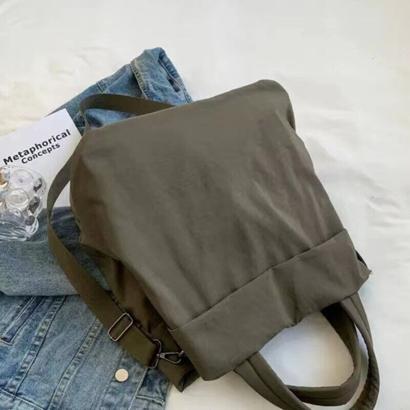 Ladies Nylon Crossbody Shoulder Bag Women's Canvas Tote Bag Shopper Bags Women