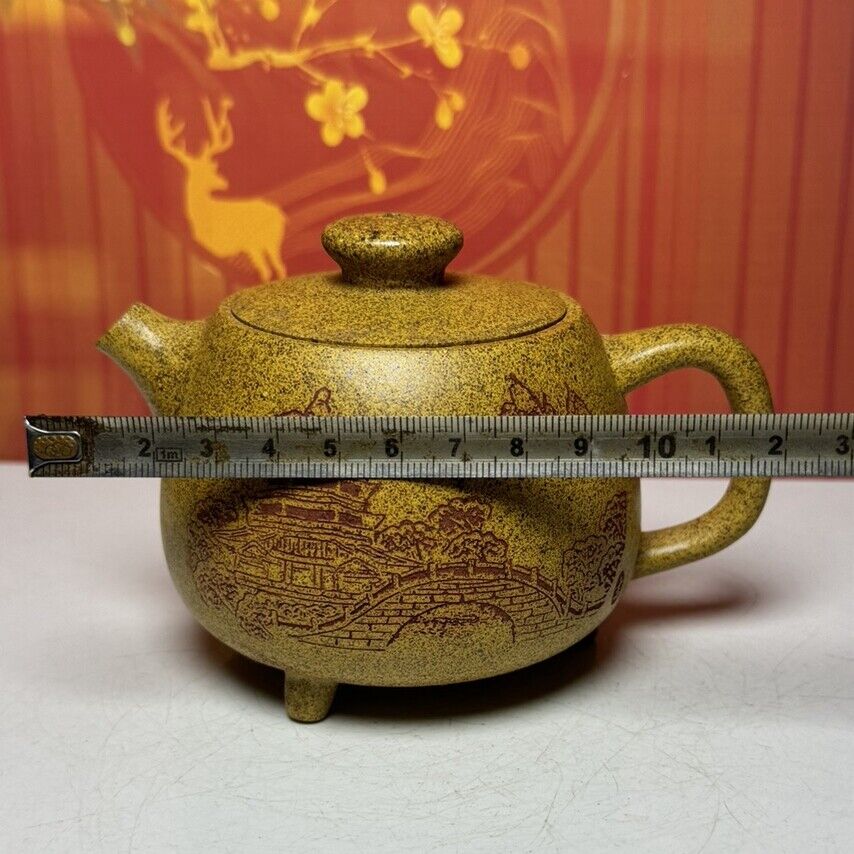 Vintage Chinese Yixing Purple Clay Teapot Zisha Ceremony Teaware Collection Rare