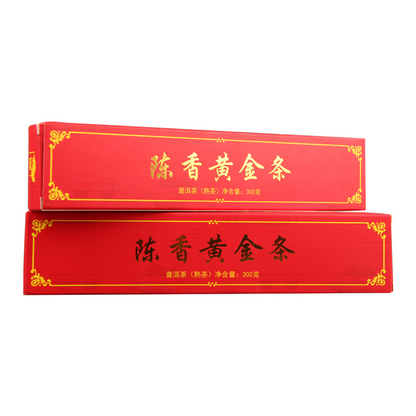 Golden Bar Spring Ancient Tree Pu'er Tea Black 300g Puerh Mifer Aged-