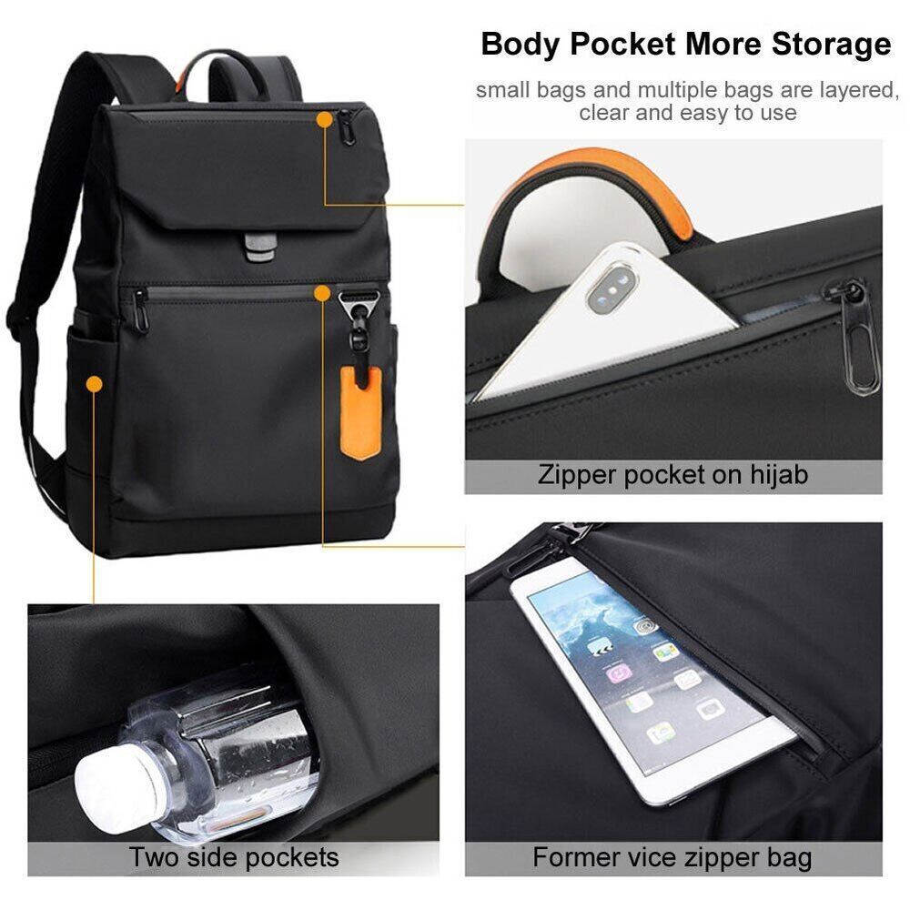 Backpack Men Laptop Bag Shoulder School Backpack Men's Travel Bag Backbag