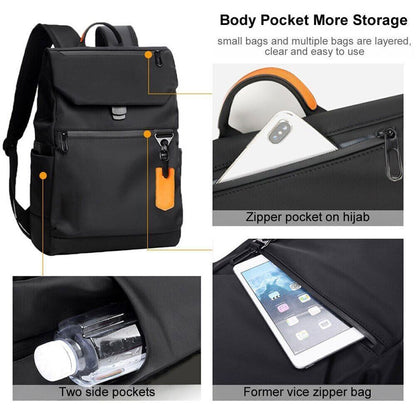 Backpack Men Laptop Bag Shoulder School Backpack Men's Travel Bag Backbag