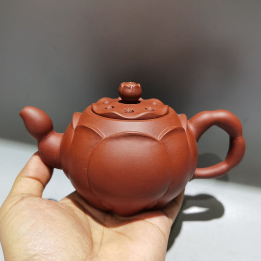 vintage chinese yixing purple clay teapot zisha ceremony teaware collection rare