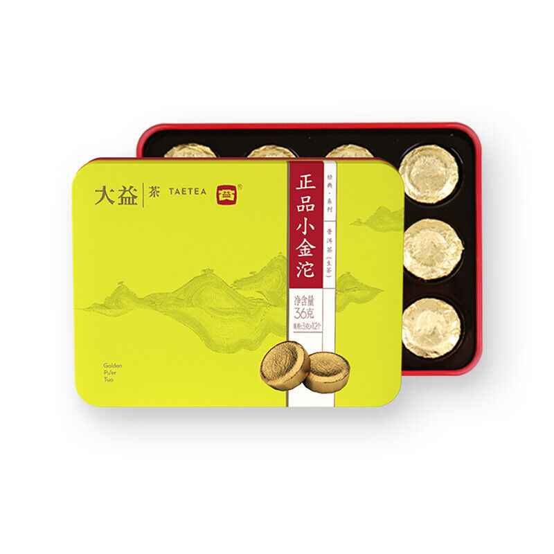 Golden Pu'er Tuo TAETEA Dayi Xiao Jin Tuo Pu-erh Tea Raw Pu'er Tea 36g