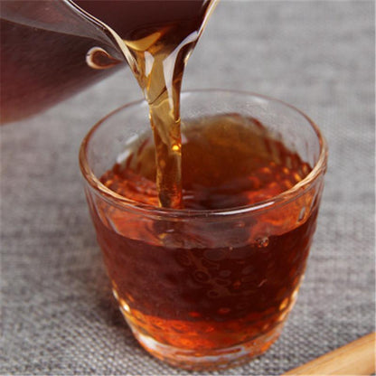 Pu-erh Tuo Cha Small Can Ripe Tea 100g China Yunnan Puer Tea Lotus Leaf-
