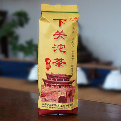 500g Yr Xiaguan Jia Ji Tuo Cha Puer Tea Raw Pu'er Puerh Tea Yunnan Tuocha 100g*5