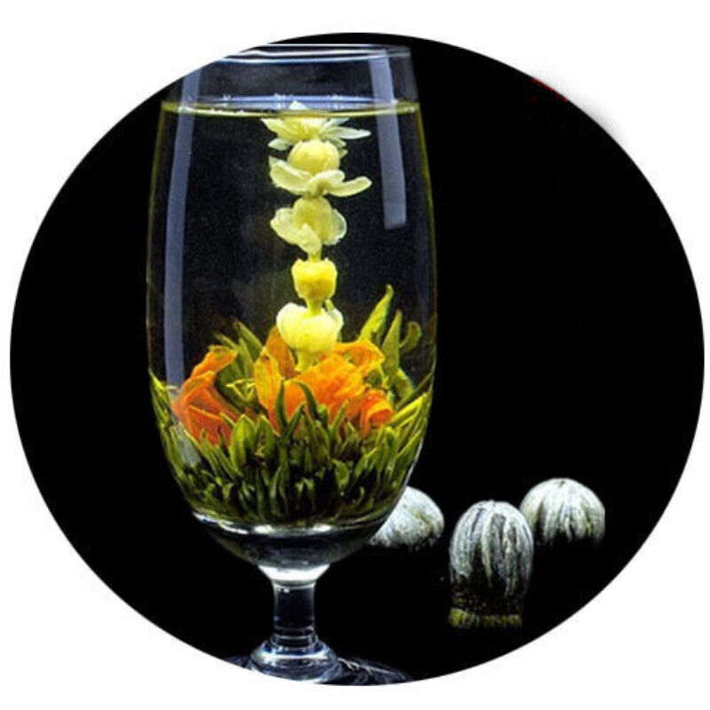 20 Pcs Natural Chinese Blooming Flower Tea Handmade Flower Tea Ball Herbal Tea
