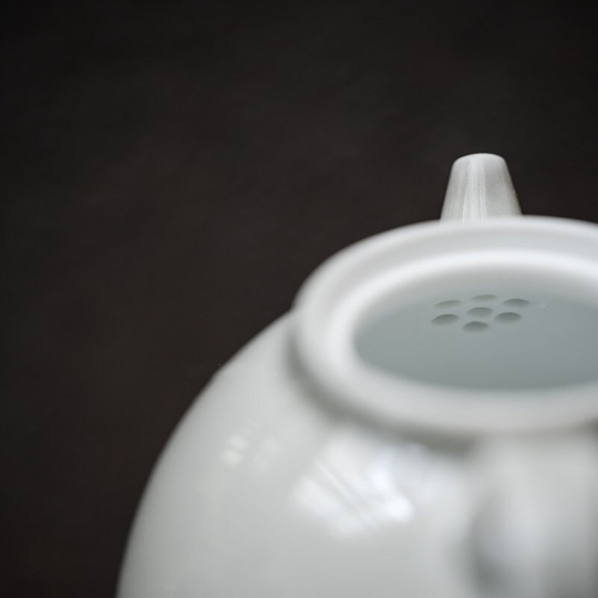 Gray Ceramic Teapot Chinese Kung fu Tea Pot 200ml