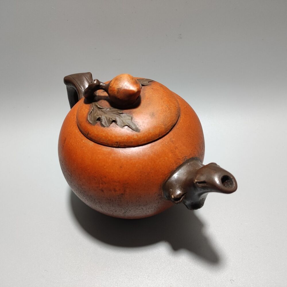 Vintage China Yixing Purple Clay Teapot Zisha Handmade Ceramic Exquisite Teaware