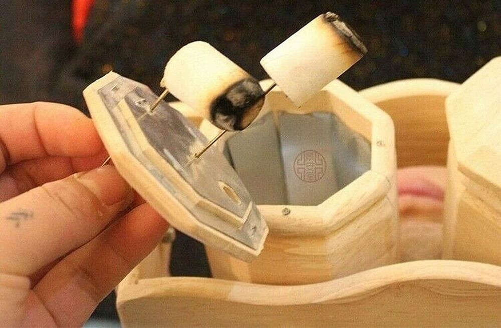 Eyes Moxa Wood Burner Glasses Roll Holder Stick Moxibustion Moxa Article Tool