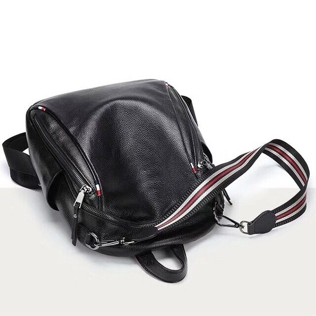 100% Genuine Leather Colorful Patchwork Handbag Women's Tote Shoulder Bag