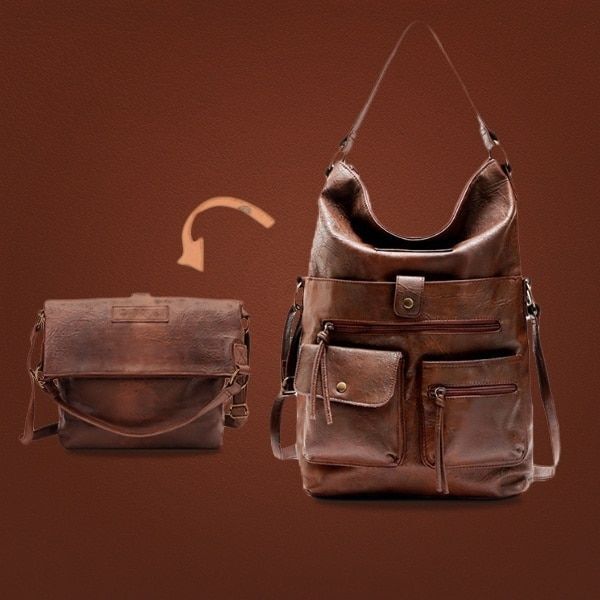 Bag Shoulder Leather Handbags Crossbody Fold Over High Quality Casual 43*24 CM