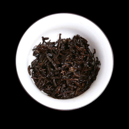 Yunnan Pu'er Ripe Tea Banzhang Dark Fragrance Aged Mature Tea 357g Cake Tea