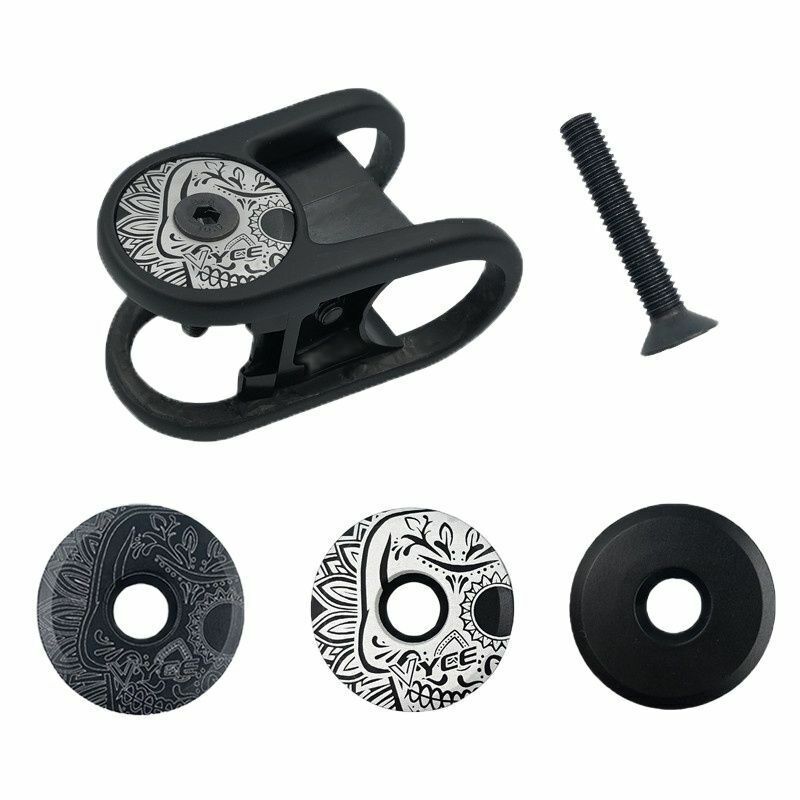MTB Road Bike Bowl Cover Bicycle Stem Top Cap 28.6mm Fork Tube Headset Cycling