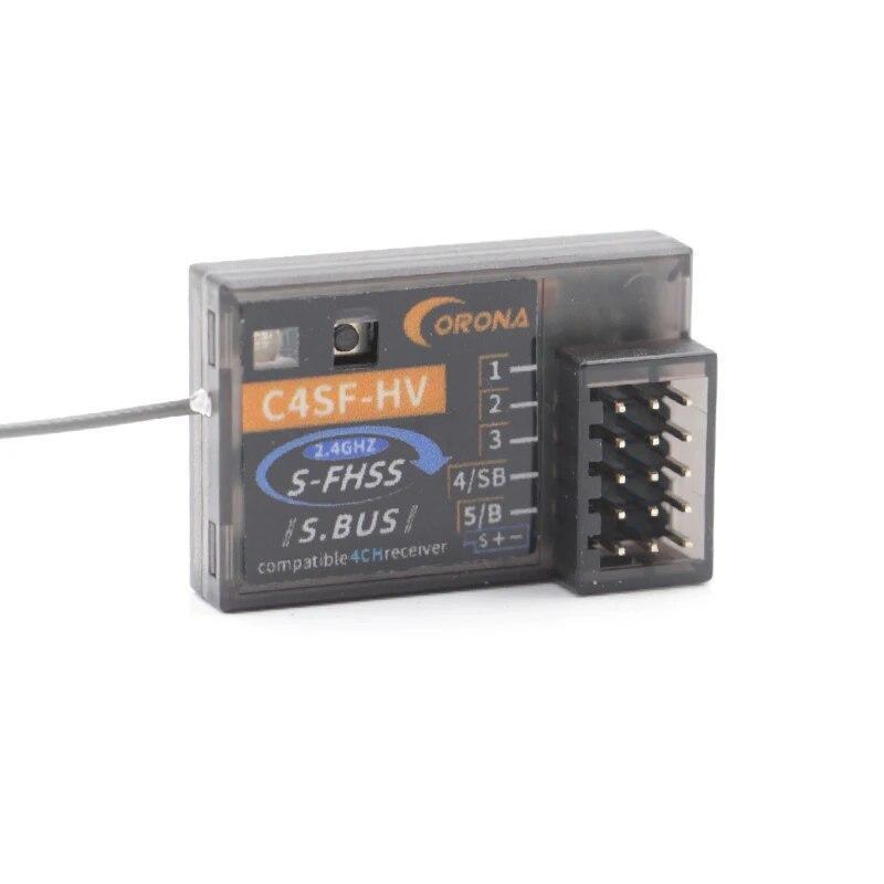 CORONA C4SF-HV S-FHSS/FHSS 2.4GHz Compatible Receiver SBUS For Futaba RC Car