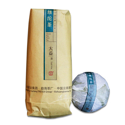 2016 TAETEA Dayi 1601 Jia Ji Tuo Cha Puer Pu-erh Tuo Classic Raw Pu'er Tea 500g