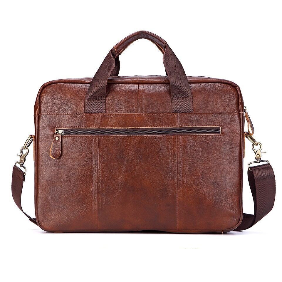 Men Genuine Leather Handbags Leather Travel Bags Men's Crossbody Shoulder Bag