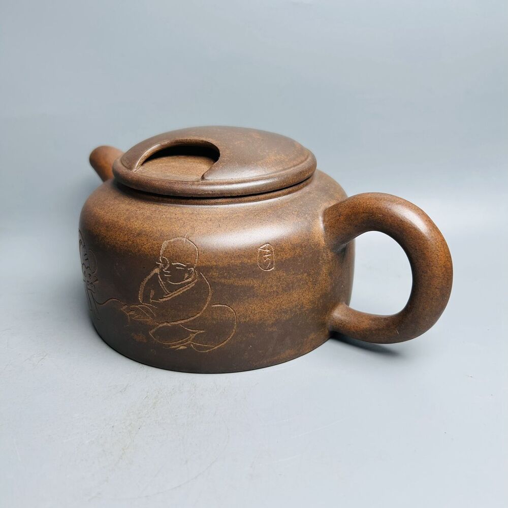 Vintage Chinese Yixing Purple Clay Teapot Zisha Ceremony Fashion Gift Teaware