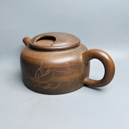 Vintage Chinese Yixing Purple Clay Teapot Zisha Ceremony Fashion Gift Teaware