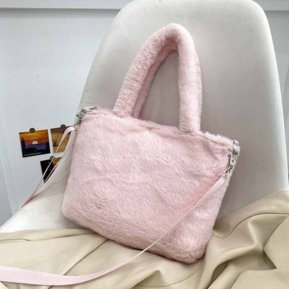 Hello Kitty Kuromi Melody Plush Handbag Crossbody Bag Girls' Plush Shoulder Bag