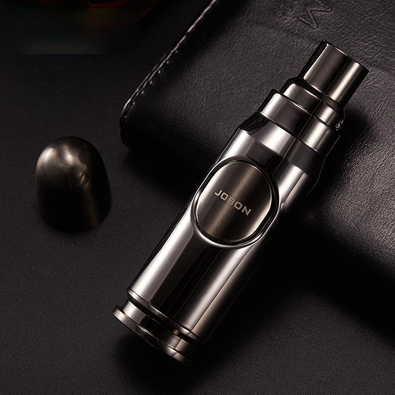 Jobon New Bullet-shaped Lighter Jet Multi-purpose Butane Gas Torch Lighter Spray