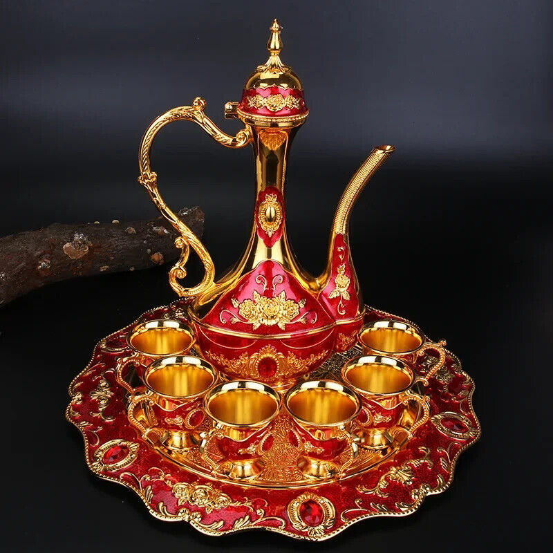 Metal Barware Cup Small Wine Cup Wine tea Set European Metal Wine Pot High Grade